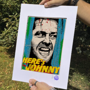 Pop-Art Print, Poster Cult Movie Horror The Shining Jack Torrance 70s