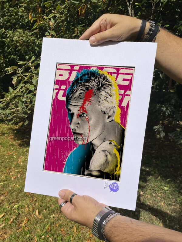 Pop-Art Print, Poster Cult Movie Blade Runner Roy Batty