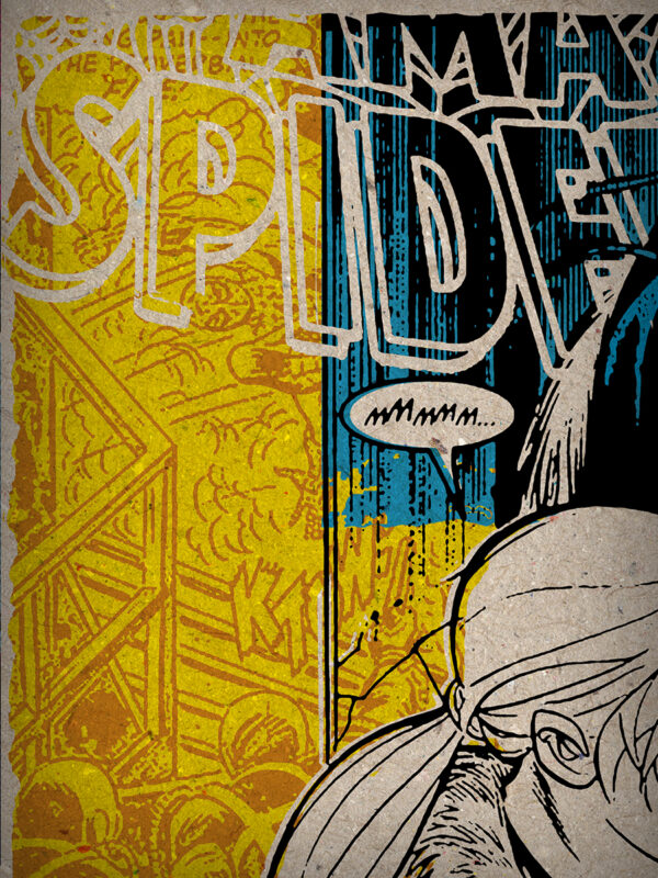 Pop-Art Print, Poster Cult Comics Spider-Man, 80s, 90s, Kiss, Love