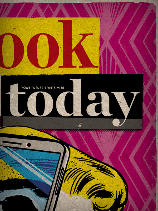 Pop-Art Print, Poster, You Look Good Today. Humor, Horror, 50s Comics, Skeleton, Skull, Zombie Woman