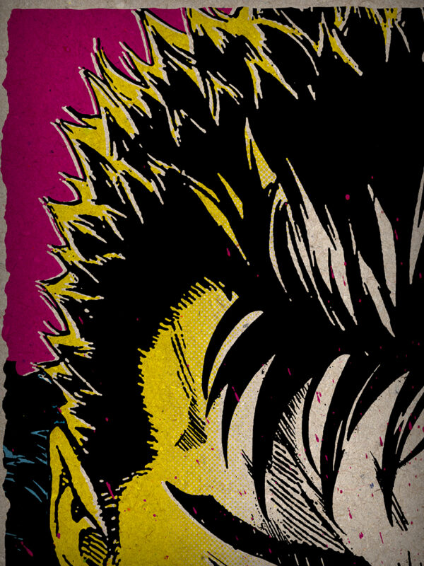 Gatsu Guts from Berserk Pop-Art Print, Poster Cult Anime, Manga, 90s, 80s